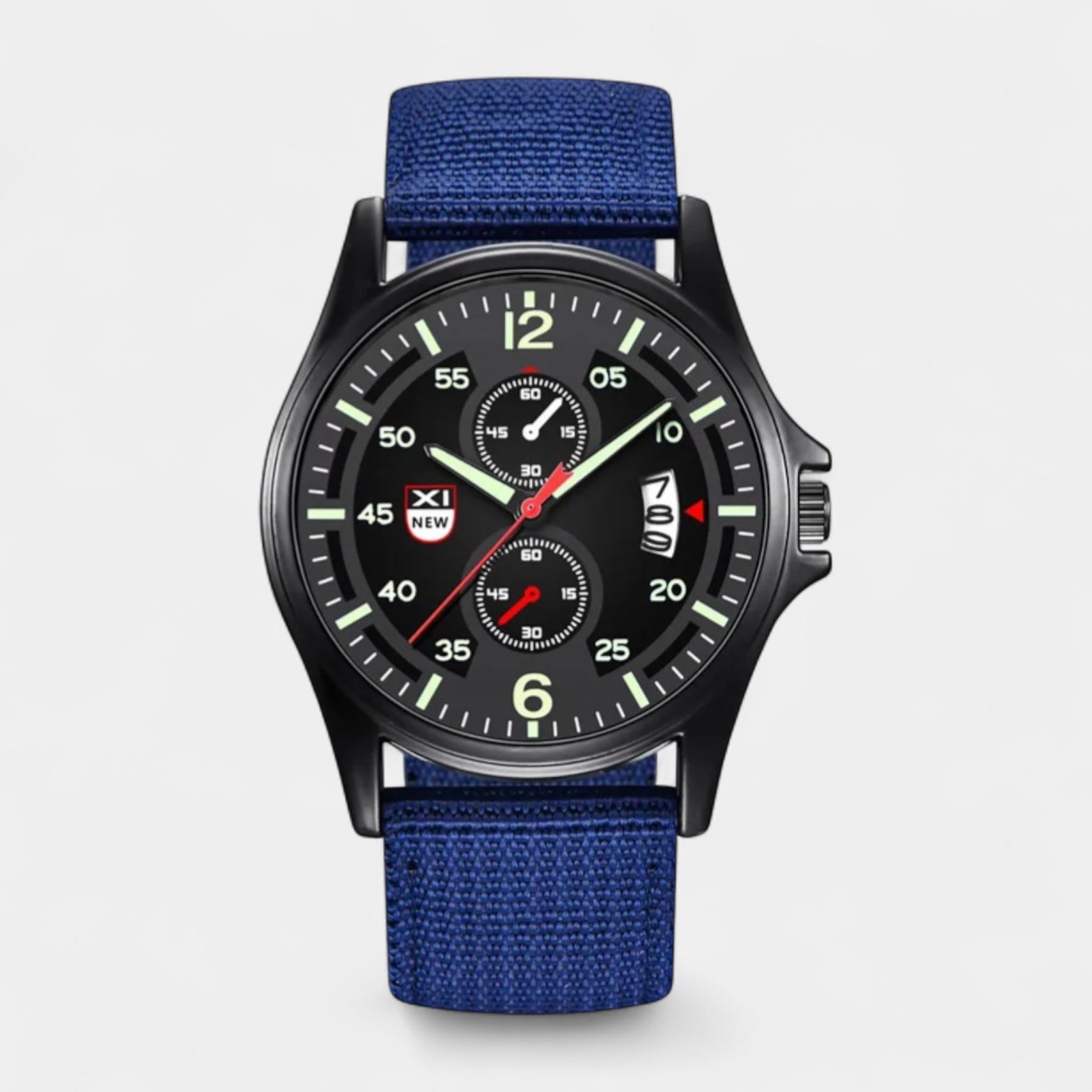 Men's Military 40 mm Watch, Sports Band