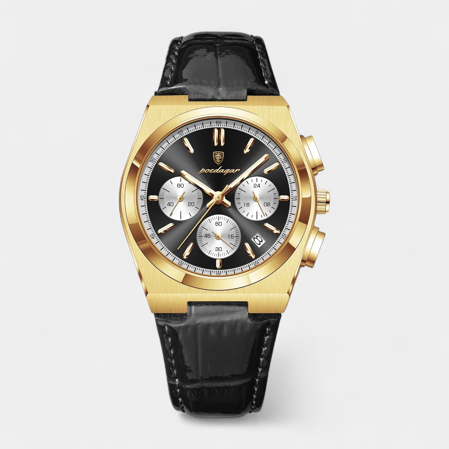Classic Gentlemen's Watch - Leather Strap