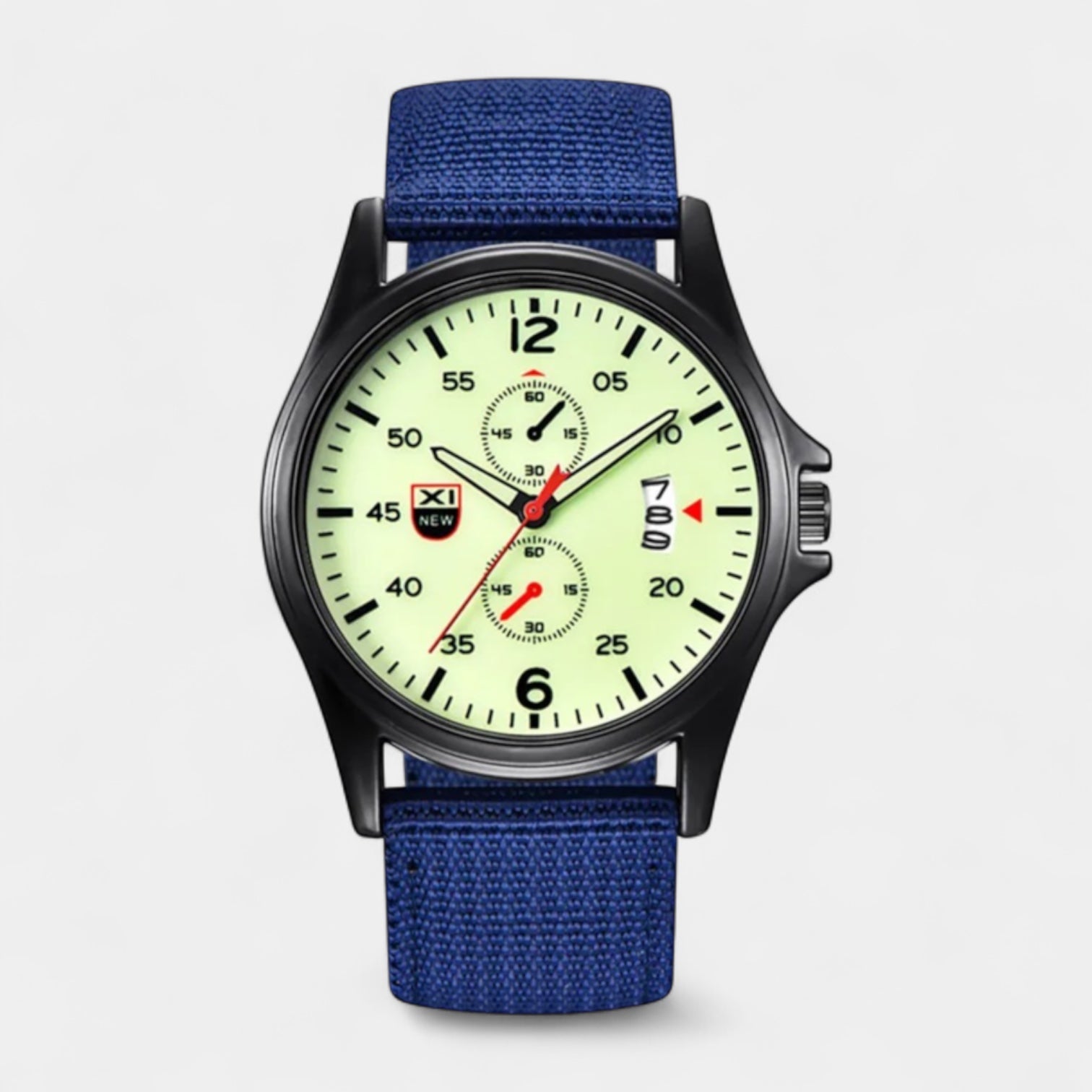 Men's Military 40 mm Watch, Sports Band