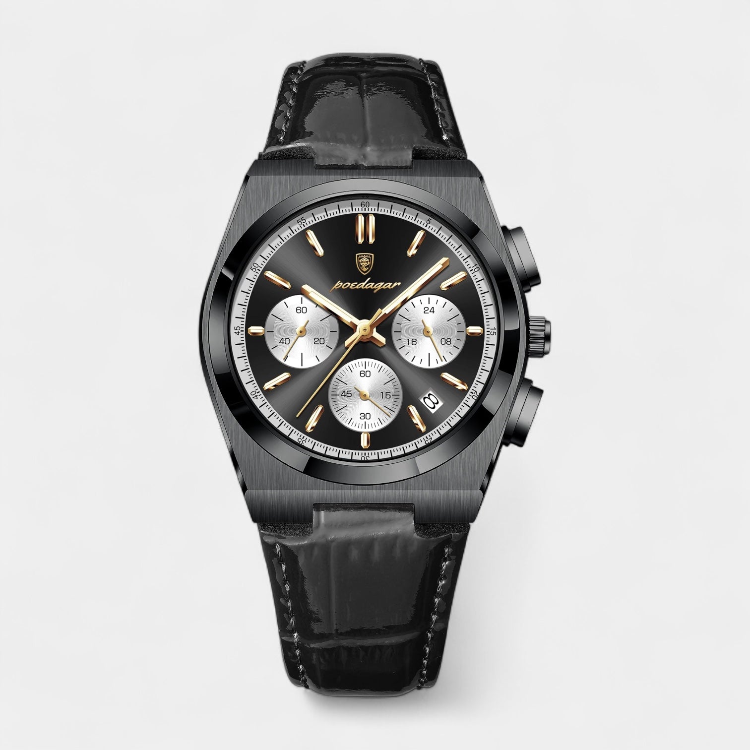 Classic Gentlemen's Watch - Leather Strap
