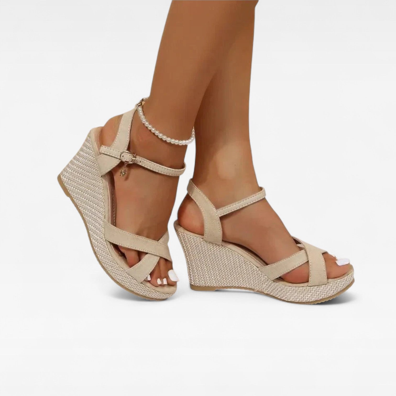 Women's Espadrille Wedge Platform Sandals