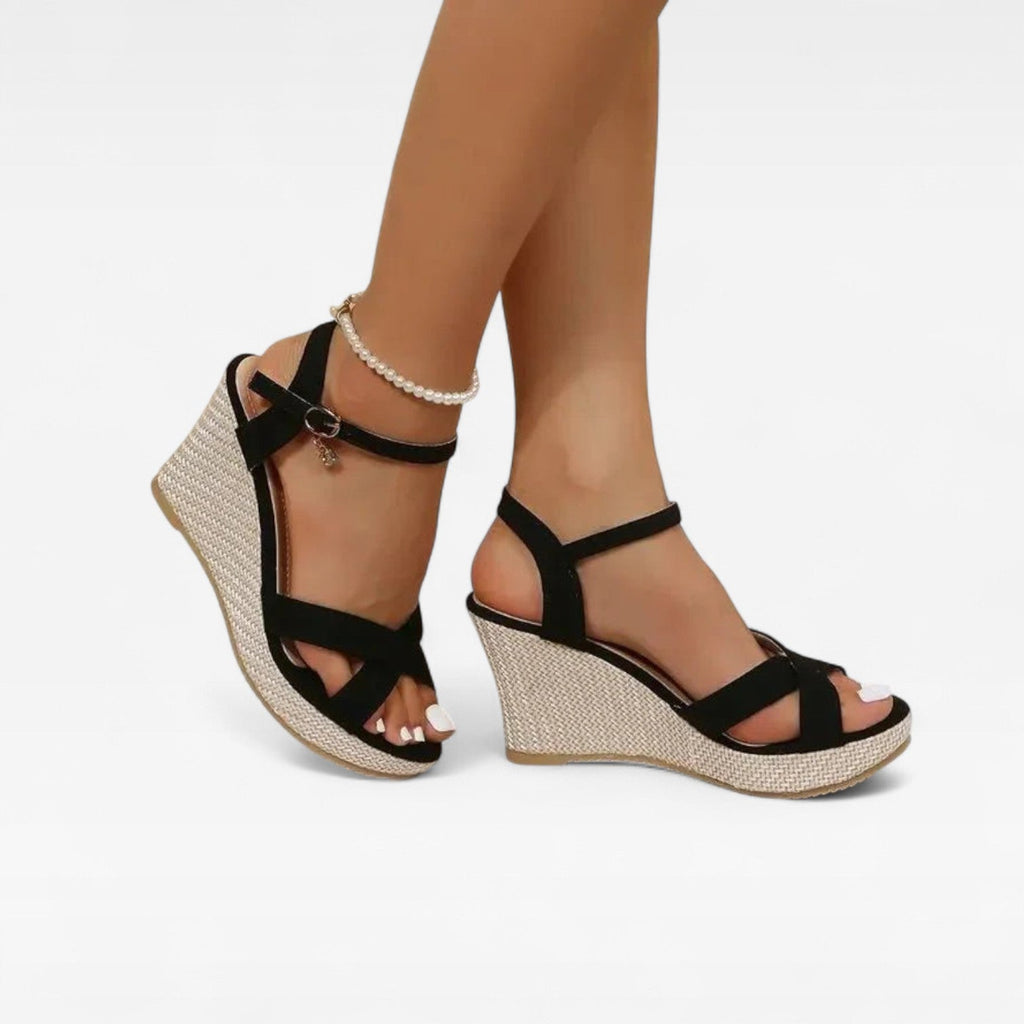 Women's Espadrille Wedge Platform Sandals