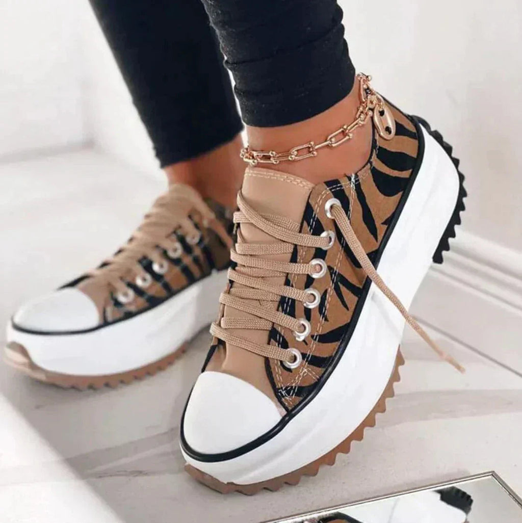 Women's Comfort Platform Sneakers with Arch Support